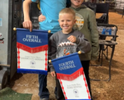 Keagan, Carter & Mason Showmanship Champions American Royal