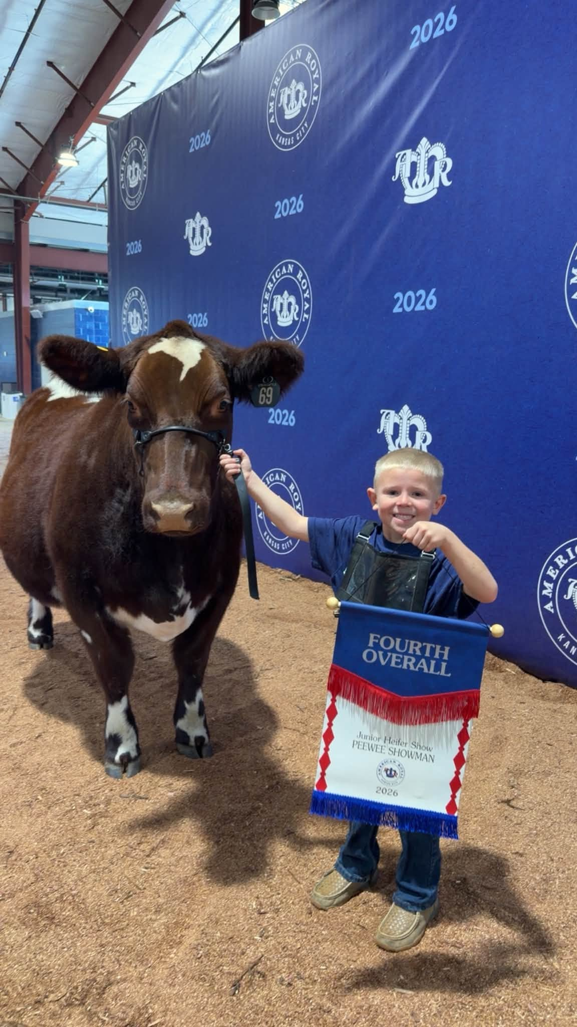 Mason Cull American Royal Showmanship Champion